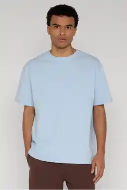 Wehkamp Urban Classics relaxed fit T-shirt - lichtblauw aanbieding