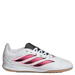 Wehkamp adidas Performance Predator Club IN Sala junior voetbalschoenen - wit/roze aanbieding