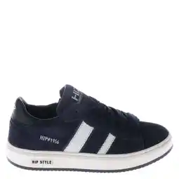 Wehkamp Hip suède sneakers donkerblauw aanbieding