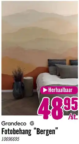 Hornbach Grandeco Fotobehang "Bergen" aanbieding