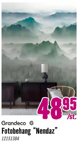 Hornbach Grandeco Fotobehang "Nendaz" aanbieding