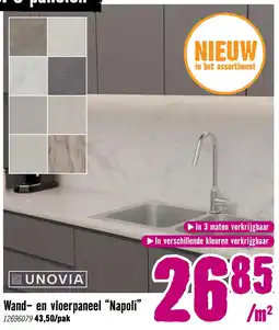 Hornbach Unovia Wand- en vloerpaneel "Napoli" aanbieding