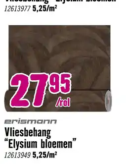 Hornbach erismann Vliesbehang "Elysium bloemen" aanbieding