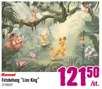 Komar Fotobehang "Lion King"
