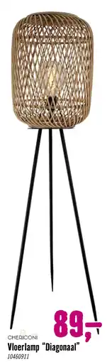 Hornbach Chericoni Vloerlamp "Diagonaal" aanbieding