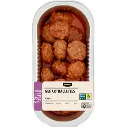 Jumbo Jumbo Varkens Gehaktballetjes Pikant 194 g aanbieding