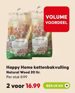 Pets Place Happy Home kattenbakvulling aanbieding