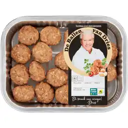 Jumbo De Ballen van Dries Gebraden Gehaktballetjes 209 g aanbieding