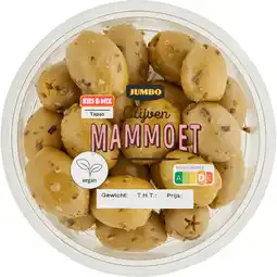 Jumbo Jumbo Olijven Mammoet 130 g aanbieding