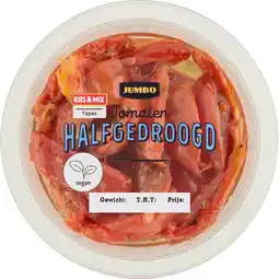 Jumbo Jumbo Halfgedroogd Tomaten 130 g aanbieding