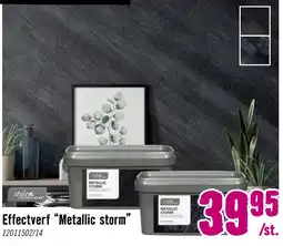 Hornbach stylecolor effectverf metallic storm aanbieding