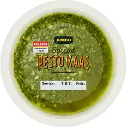 Jumbo Jumbo Pesto Kaas Spread 90 g aanbieding