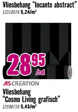Hornbach AS CREATION Vliesbehang "Incanto abstract" aanbieding