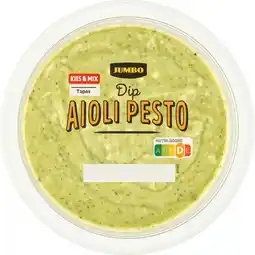 Jumbo Jumbo Dip Aioli Pesto 175 g aanbieding