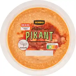 Jumbo Jumbo Hummus Pikant 200 g aanbieding