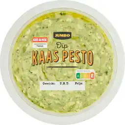 Jumbo Jumbo Dip Kaas Pesto 100 g aanbieding