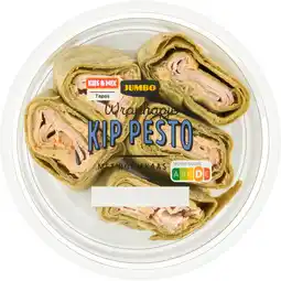 Jumbo Jumbo Wraphapje Kip Pesto met Roomkaas 110 g aanbieding