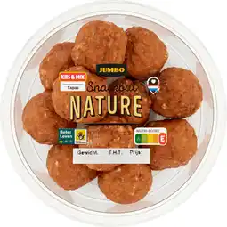 Jumbo Jumbo Snackbal Naturel 135 g aanbieding
