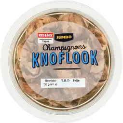 Jumbo Jumbo Champignons Knoflook 100 g aanbieding