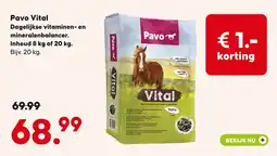 Pets Place Pavo Vital aanbieding