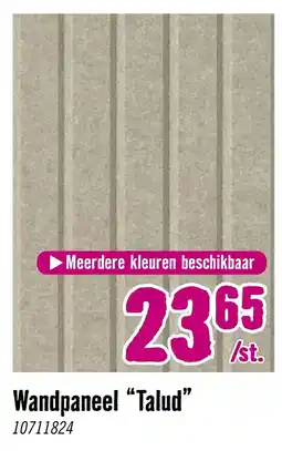 Hornbach Wandpaneel Talud aanbieding