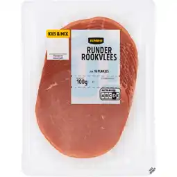 Jumbo Jumbo Runderrookvlees 100 g aanbieding