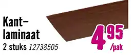 Hornbach Kant-laminaat aanbieding