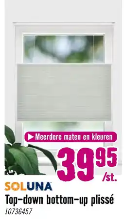 Hornbach soluna top-down bottom-up plissé aanbieding