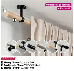 Hornbach GARDINIA Eindkap Denver aanbieding