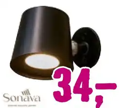 Hornbach Sonava lamp aanbieding