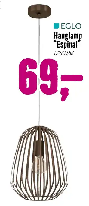 EGLO Hanglamp "Espinal" 12281558