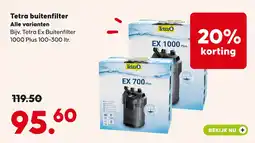 Pets Place Tetra buitenfilter aanbieding