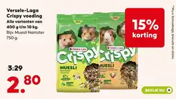 Pets Place Versele-Laga Crispy voeding aanbieding