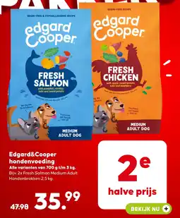 Pets Place edgard cooper hondenvoeding aanbieding