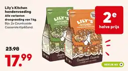 Pets Place Lily's Kitchen hondenvoeding aanbieding