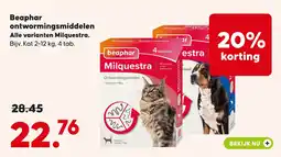 Pets Place beaphar milquestra aanbieding