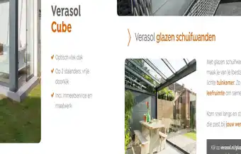 Verasol Cube Veranda aanbieding