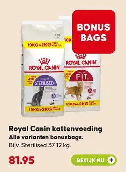 Pets Place Royal Canin kattenvoeding aanbieding