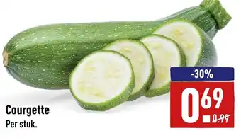 ALDI Courgette aanbieding