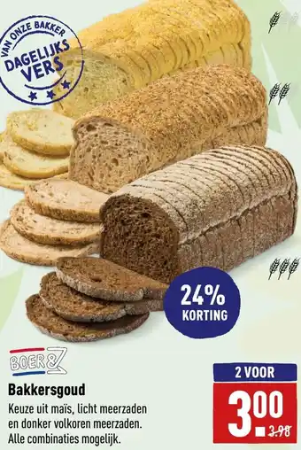 ALDI Bakkersgoud aanbieding