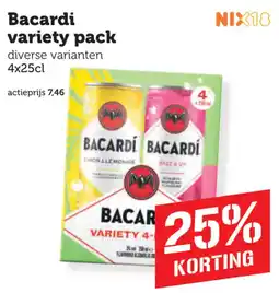 Coop Bacardi variety pack aanbieding