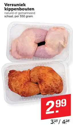 Coop Versuniek kippenbouten aanbieding