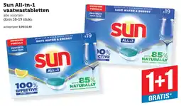 Coop Sun All-in-1 vaatwastabletten aanbieding