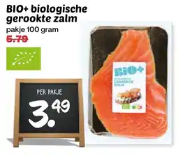 De Boerenschuur BIO+ biologische gerookte zalm aanbieding