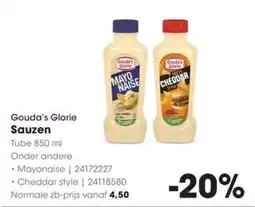 HANOS Gouda's Glorie Sauzen aanbieding