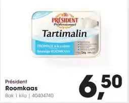 HANOS Président Roomkaas aanbieding