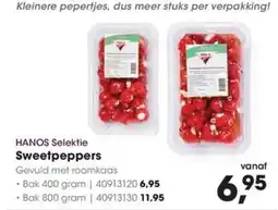 HANOS HANOS Selektie Sweetpeppers aanbieding