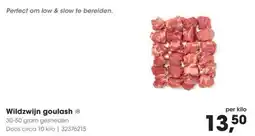 HANOS Wildzwijn goulash aanbieding