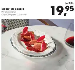 HANOS Magret de canard aanbieding