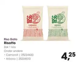HANOS Riso Gallo Risotto aanbieding